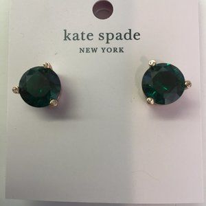 Kate Spade New Round Green Earrings